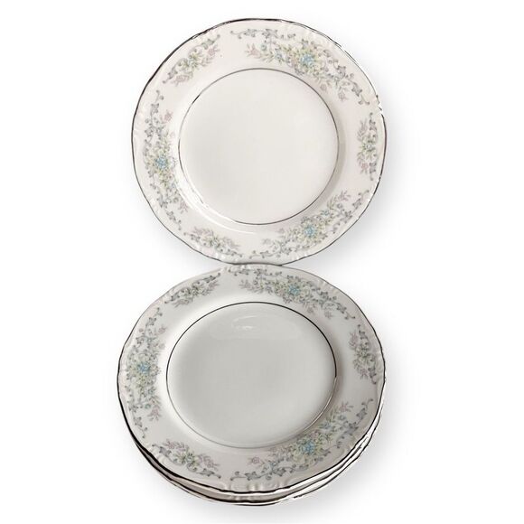 Vintage Norleans Fine China JAPAN Theresa Bread Butter Plates (4) - Picture 6 of 15